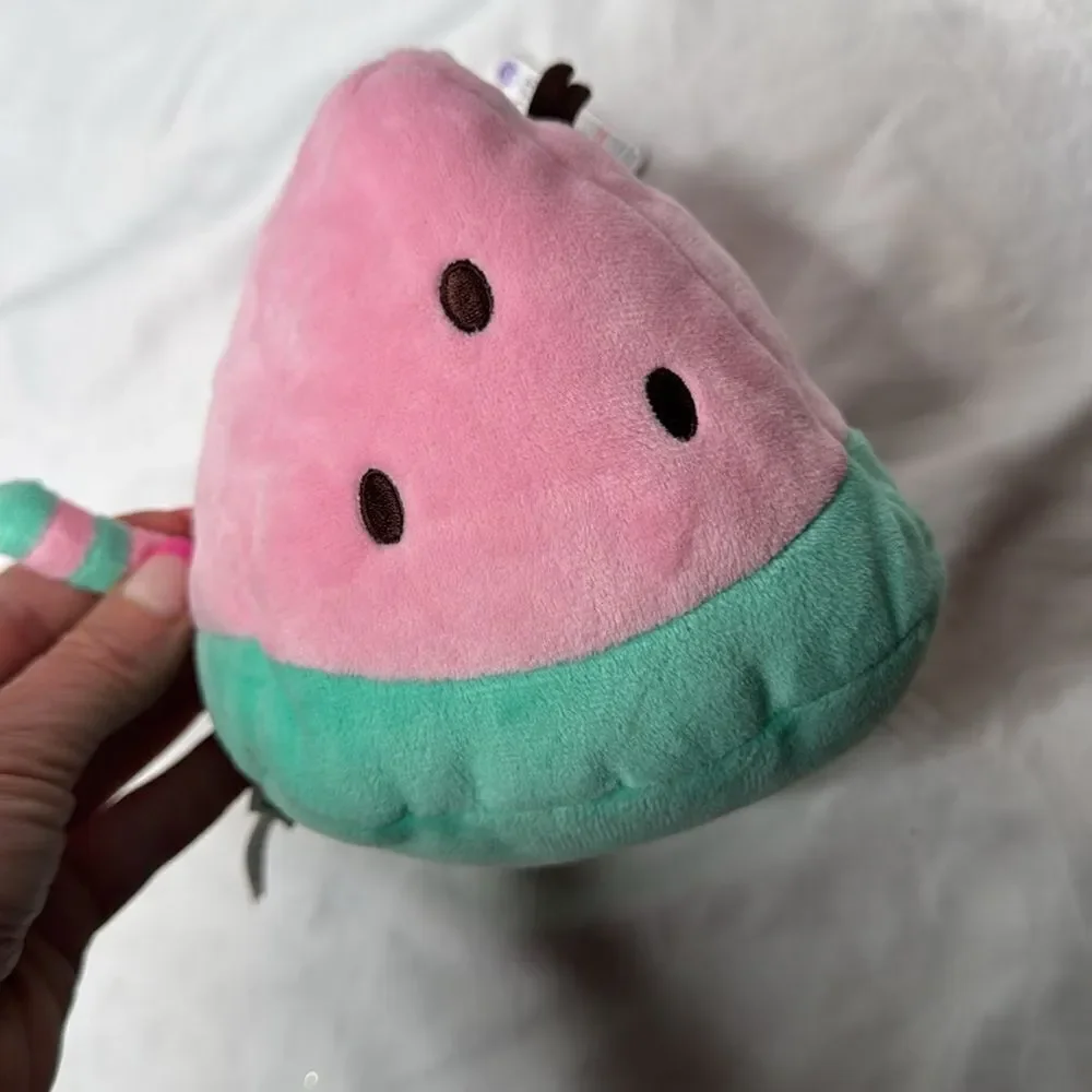 Pusheen 6 Inch‎ Watermelon Cat Stuffed Animal. New With Tag.